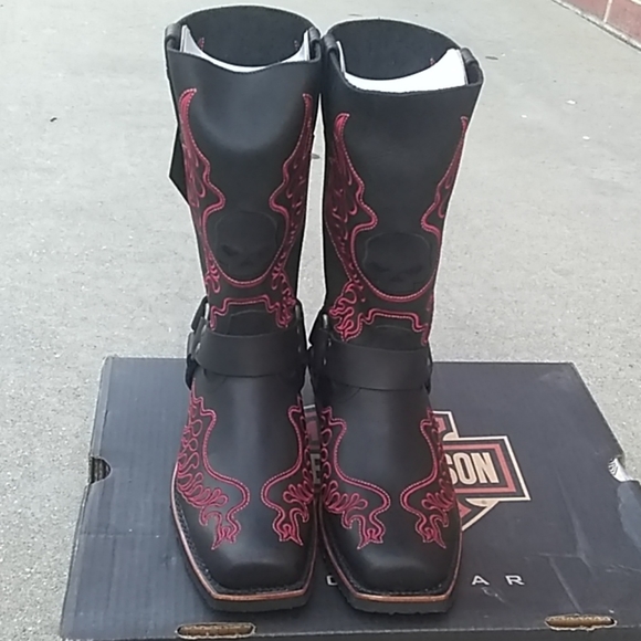 Harley Davidson men's boots slayton D93141 slayton size 11 US - Picture 2 of 8